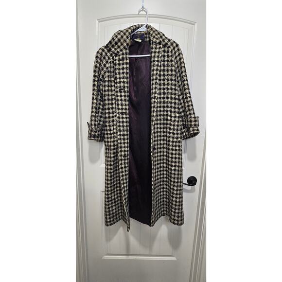 Vintage Charter Clip John Molloy Wool Coat Made in Ireland Size 6 Donegal Tweed - Picture 4 of 15
